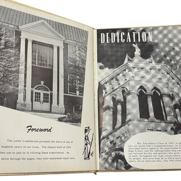 1955 The Traveler Yearbook With Autographs & Illustrations - Picture 5 of 8